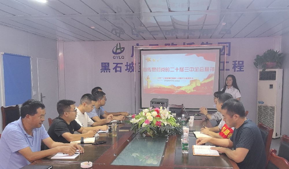 改革開放再出發，立足崗位做貢獻——路橋集團深入項目開展宣講活動